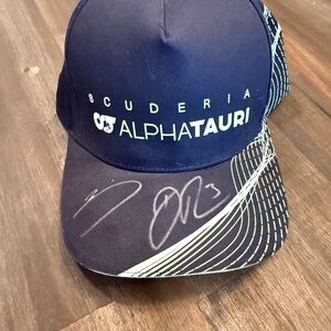 Scuderia AlphaTauri Navy Cap with White Accents